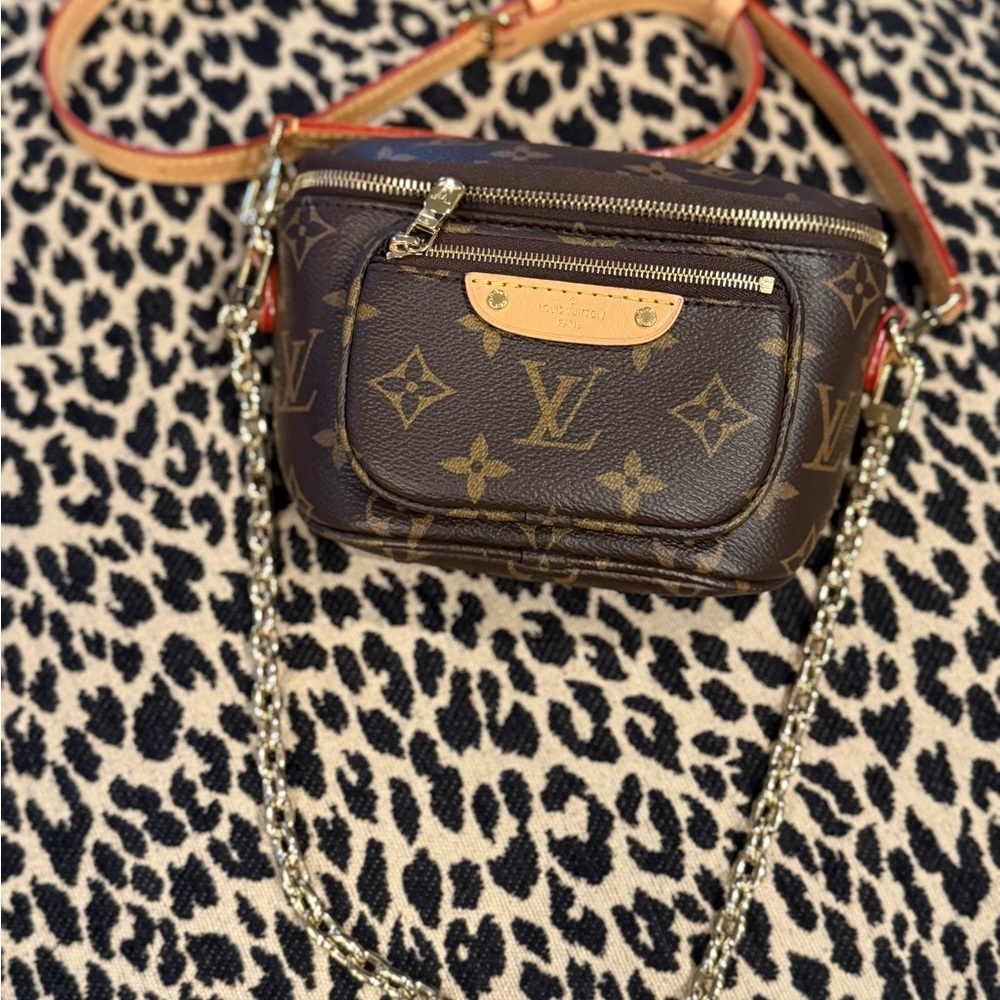 Louis Vuitton Brown Monogram mini bum bag